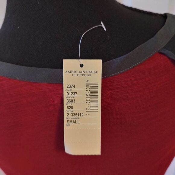 American Eagle Flyaway Baseball Tee Small - Picture 3 of 3